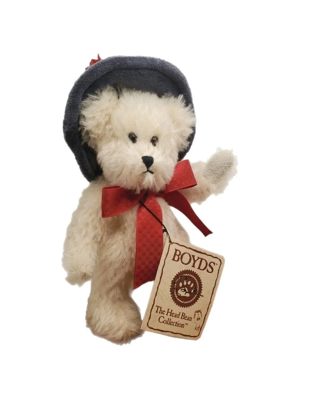 Limited Edition Boyds The Head Bean Collection Mohair Teddy Bear NWT